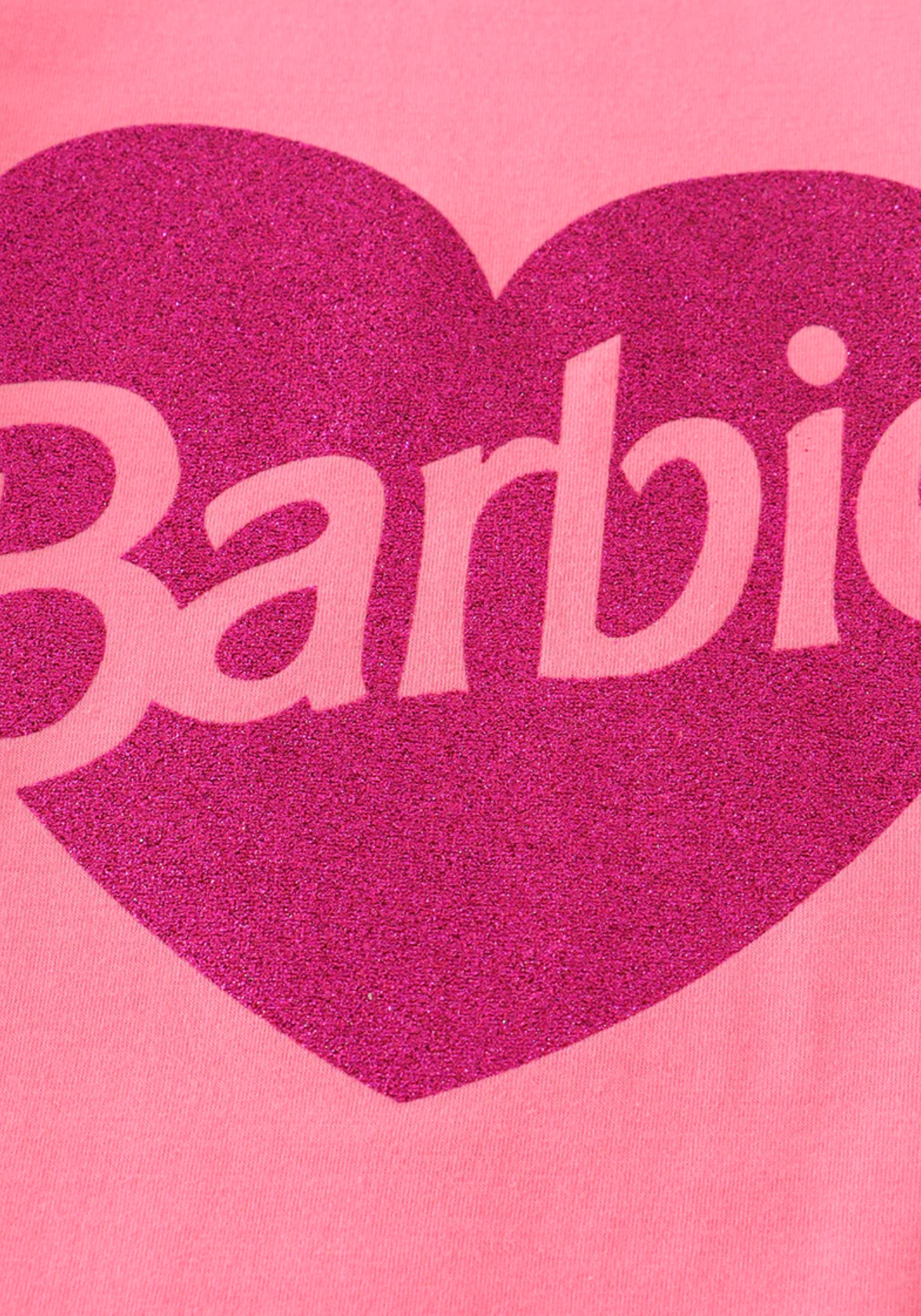 Pink Barbie Heart Girl top